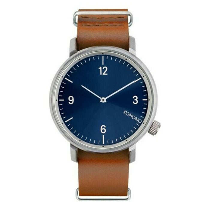 Komono Kom-w1947 Men’s Quartz Watch Blue 45 Mm