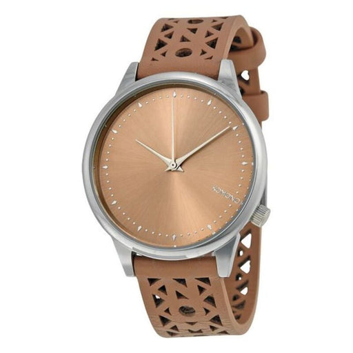 Komono Kom-w2650 Ladies Quartz Watch Brown 36mm