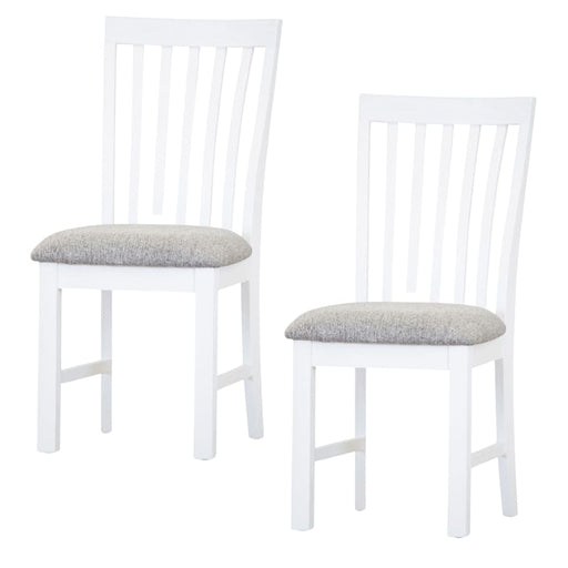 Laelia Dining Chair Set Of 2 Solid Acacia Timber Wood