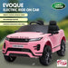 Land Rover Licensed Kids Electric Ride On Car Remote