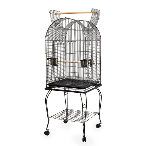 I.pet Large Bird Cage With Perch - Black