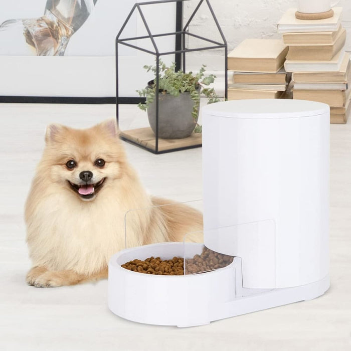 3l Large Capacity Automatic Transparent Baffle Pet Dish