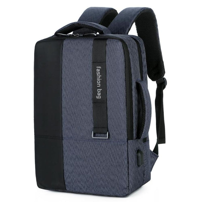 Large Capacity Business Commuter Laptop Backpack With Usb