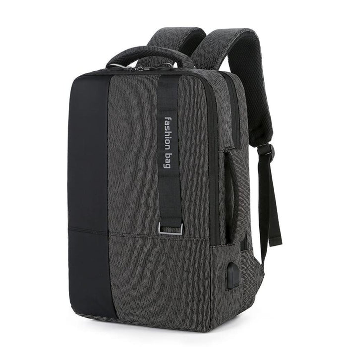 Large Capacity Business Commuter Laptop Backpack With Usb