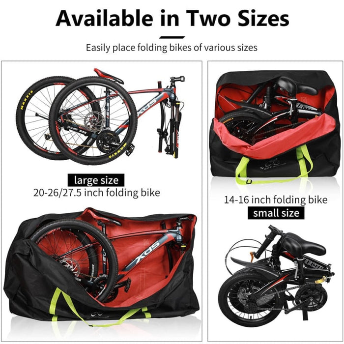 Large Capacity Folding Bike Transport Bag