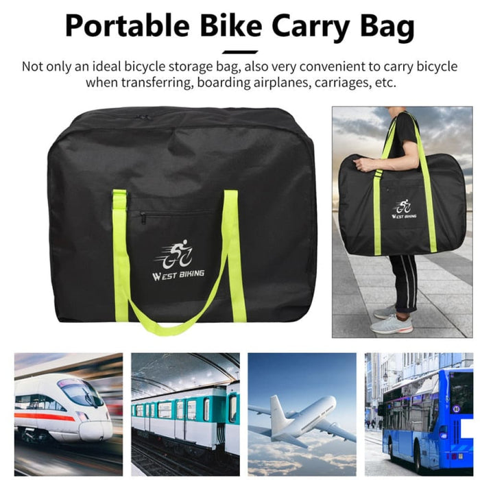 Large Capacity Folding Bike Transport Bag