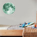 Large Luminous 3d Effect Moon Wall Stickers For Kids Room