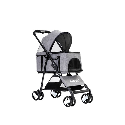 Large Pet Stroller Dog Cat Travel Carrier Pram Foldable