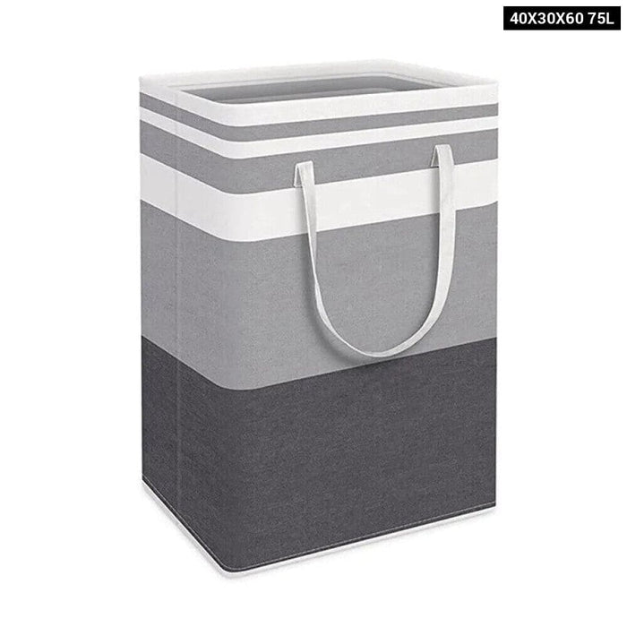 Large Waterproof Linen Laundry Basket