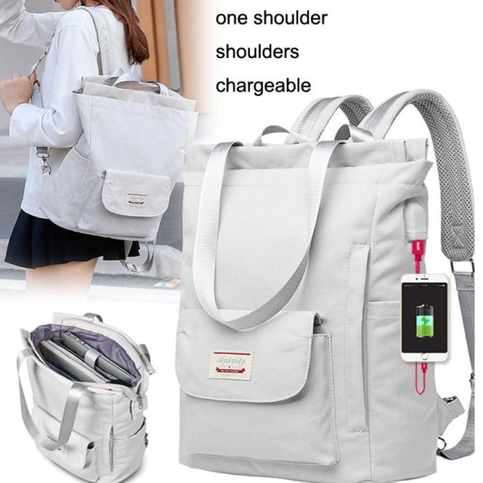 Large Waterproof Usb Laptop Backpack