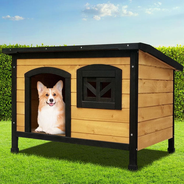 I.pet Large Wooden Pet Kennel