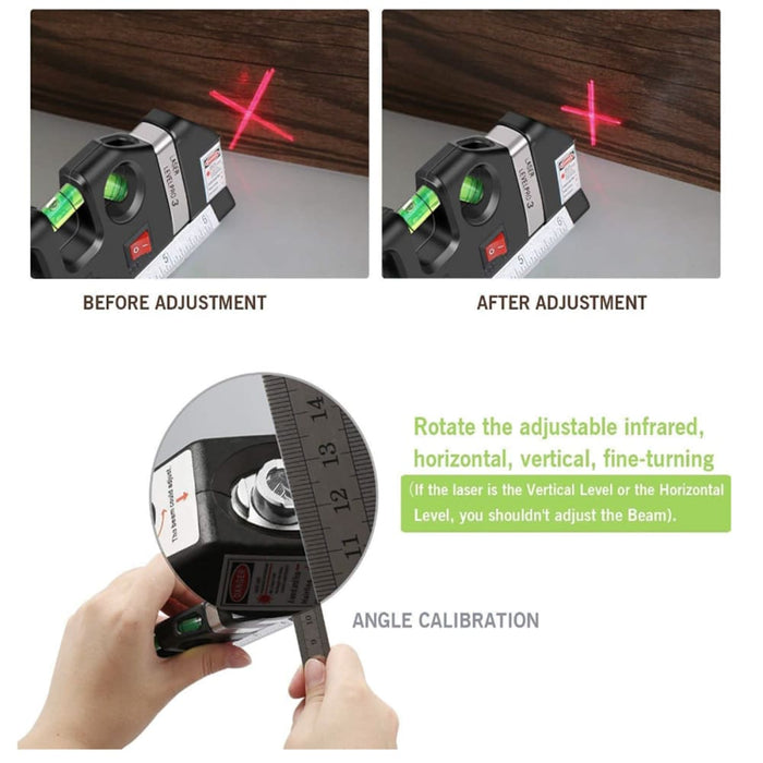 Laser Level Multipurpose Line Leveler Tool Cross Lasers