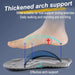 Latex Sport Insoles With Arch Support