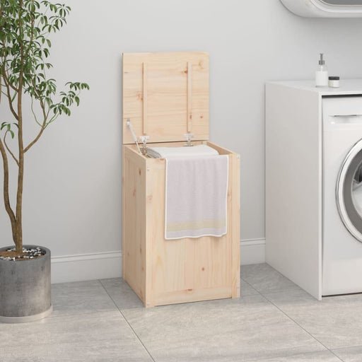 Laundry Box 44x44x66 Cm Solid Wood Pine Nxtpla