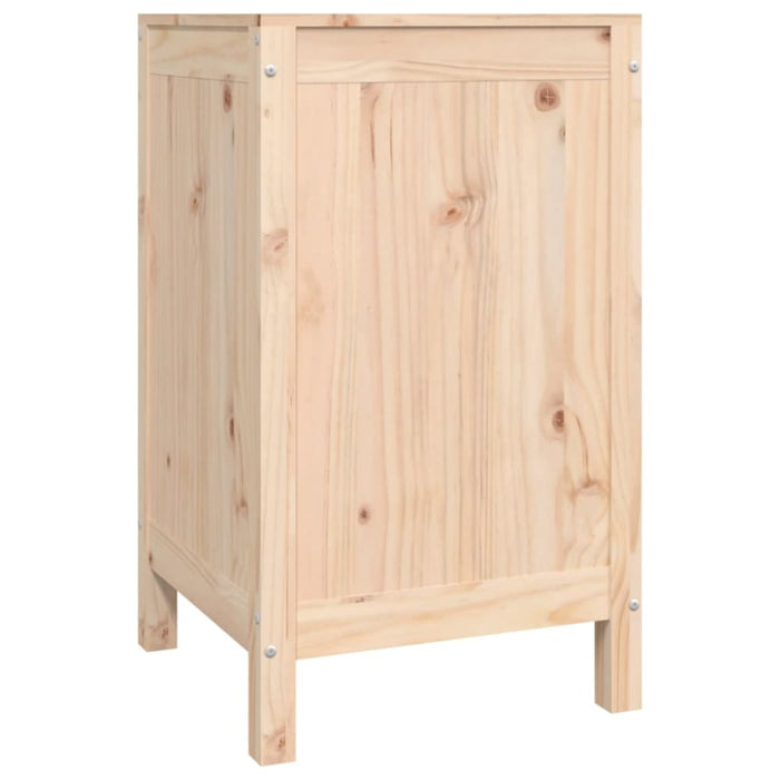 Laundry Box 44x44x76 Cm Solid Wood Pine Nxtpia