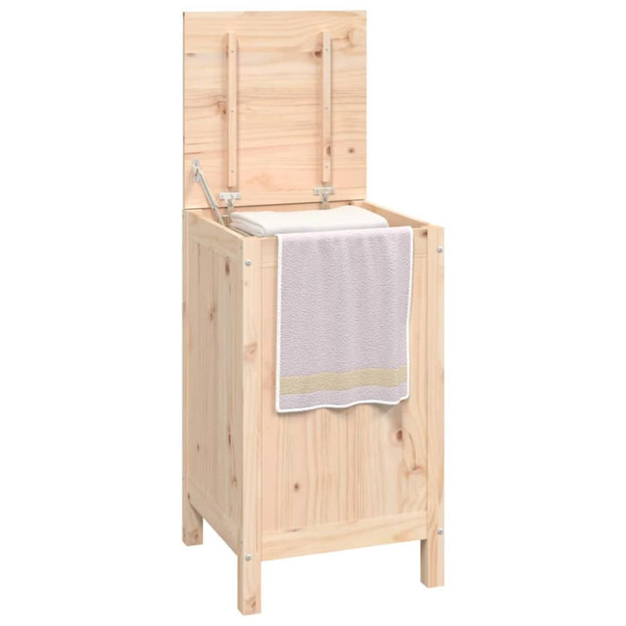 Laundry Box 44x44x76 Cm Solid Wood Pine Nxtpia