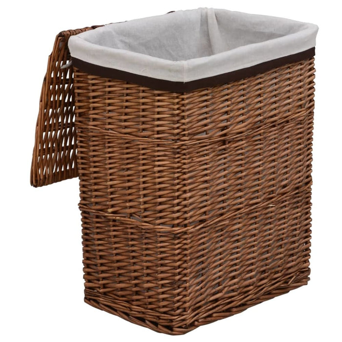 Laundry Basket Brown Willow Xnlkik