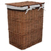 Laundry Basket Brown Willow Xnlkik