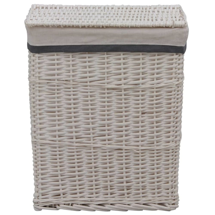 Laundry Basket White Willow Xnlkin