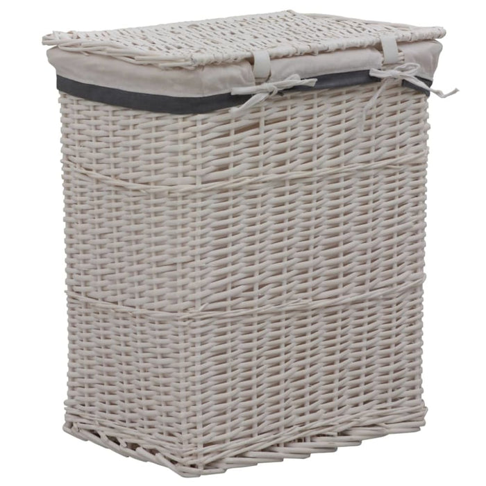 Laundry Basket White Willow Xnlkin