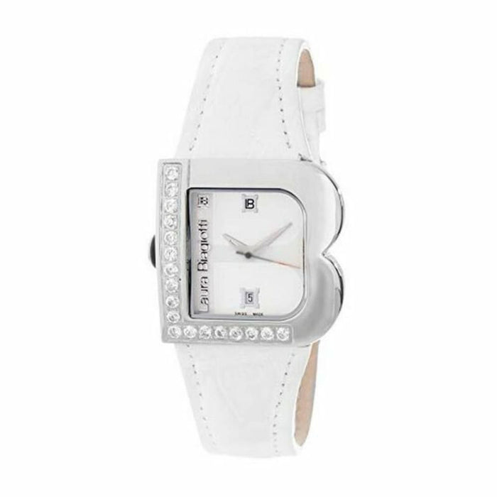 Laura Biagiotti Lb0001l-bl Ladies Quartz Watch Silver 33mm