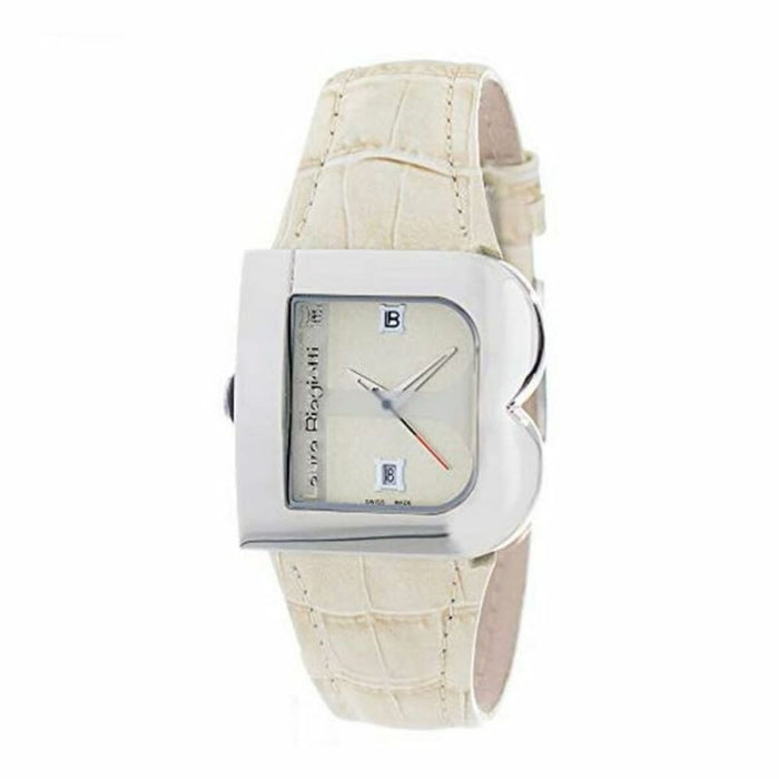 Laura Biagiotti Lb0001l-bg Ladies Quartz Watch Silver 33mm