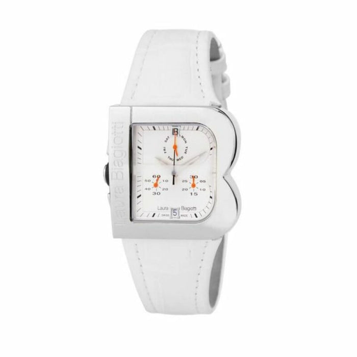 Laura Biagiotti Lb0002l-b-2 Ladies Quartz Watch Silver 33mm