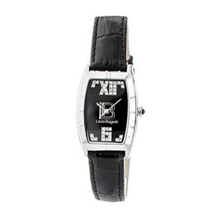 Laura Biagiotti Lb0010l-01 Ladies Quartz Watch Black 23mm