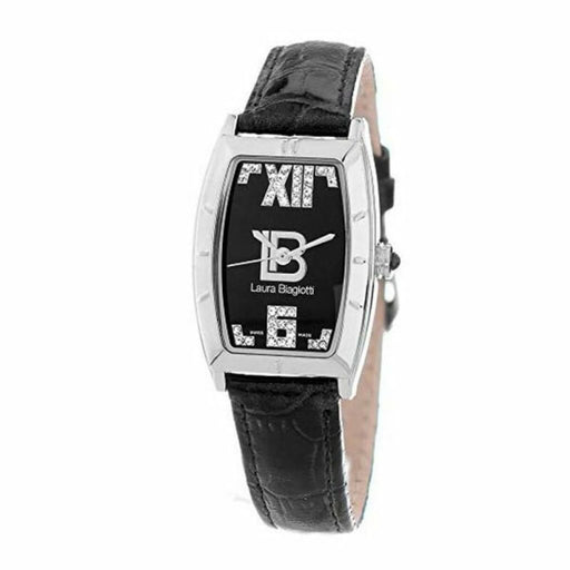 Laura Biagiotti Lb0010l-ne Ladies Quartz Watch Black 22mm