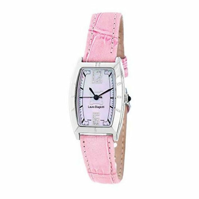 Laura Biagiotti Lb0010l-rosa Ladies Quartz Watch Pink 23mm