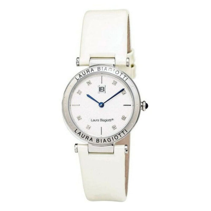 Laura Biagiotti Lb0012l-05 Ladies Quartz Watch Silver 30mm