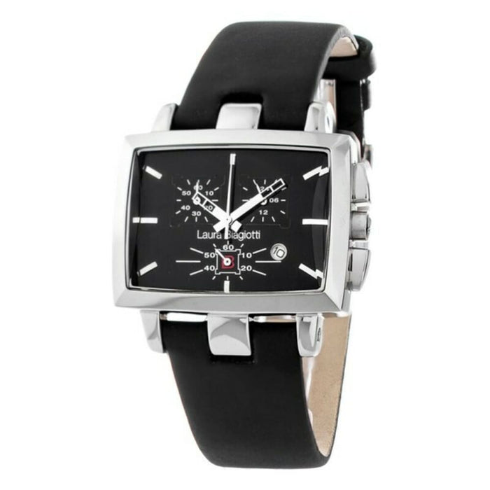 Laura Biagiotti Lb0017m-02 Men’s Quartz Watch Black 38 Mm