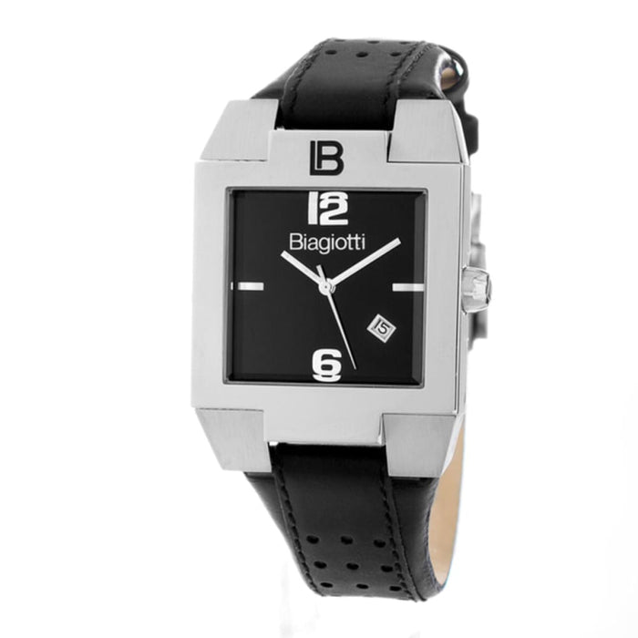 Laura Biagiotti Lb0035m-01 Men’s Quartz Watch Black 36 Mm