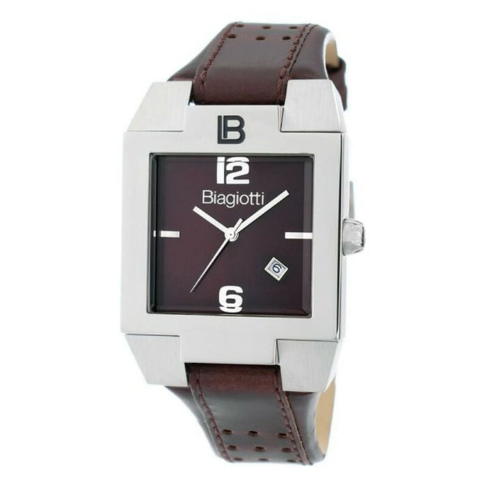 Laura Biagiotti Lb0035m-04 Men’s Quartz Watch Brown 36 Mm