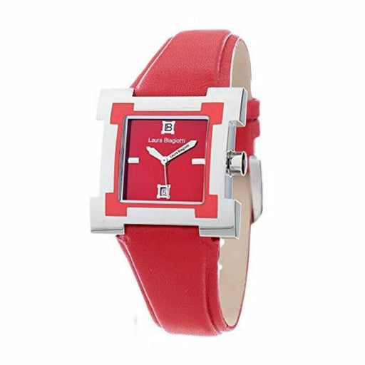 Laura Biagiotti Lb0038l-03 Ladies Quartz Watch Red 30mm