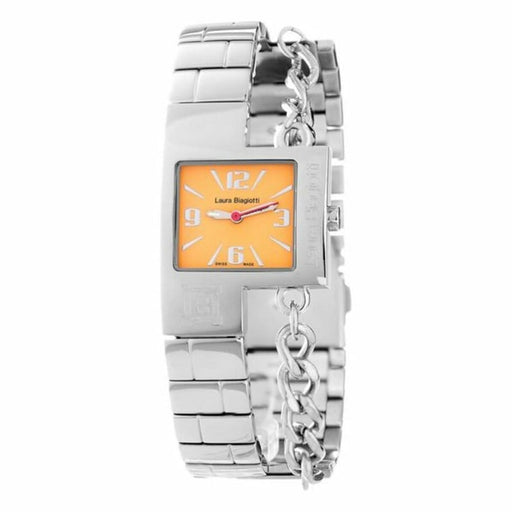 Laura Biagiotti Lb0043l-na Ladies Quartz Watch Orange 27mm