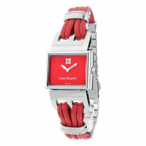 Laura Biagiotti Lb0046l-03 Ladies Quartz Watch Red 28mm