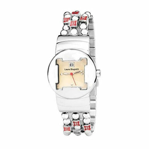 Laura Biagiotti Lb0049l-bg Ladies Quartz Watch Beige 28mm