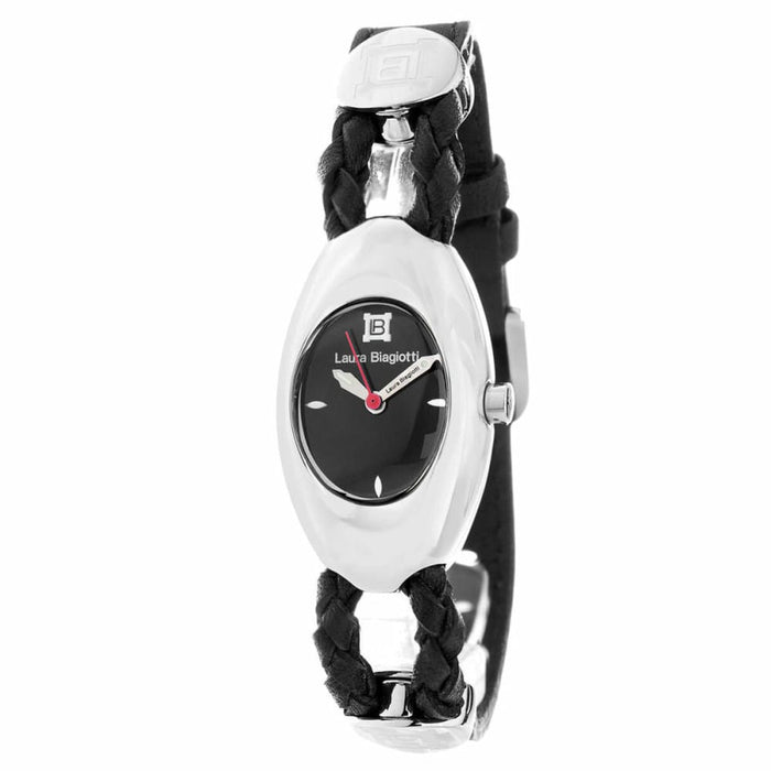 Laura Biagiotti Lb0056l-01 Ladies Quartz Watch Black 22mm