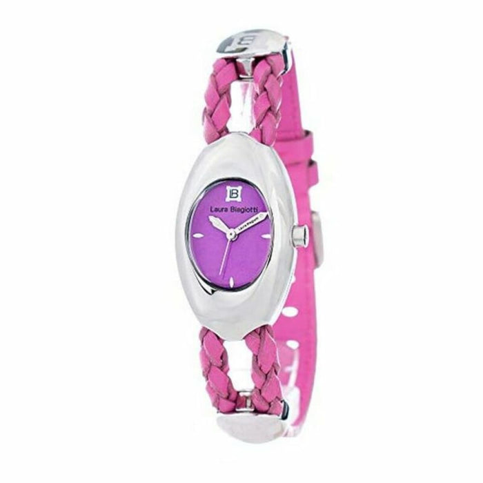 Laura Biagiotti Lb0056l-06 Ladies Quartz Watch Pink 22mm