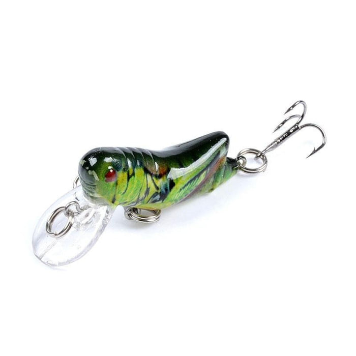 Lb119 Bionic Grasshopper Hard Bait Insect Design