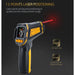 Lcd Infrared Thermometer Non Contact Pyrometer With Alarm