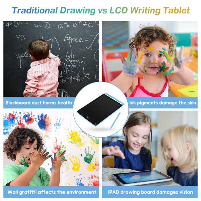 Lcd Writing Tablet Board Educational Toy For Kids 3 7 Years