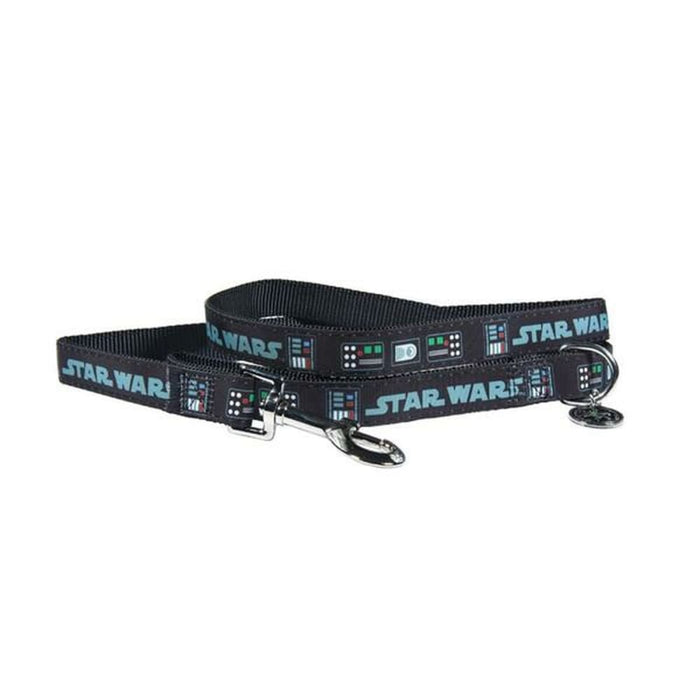 Dog Lead Star Wars Black