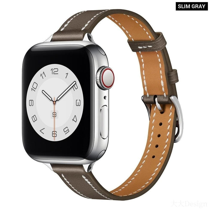 Leather Attelage Strap For Apple Watch