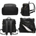 Leather Diaper Backpack With Usb