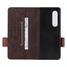 Leather Flip Phone Case With Magnetic Clasp For Samsung