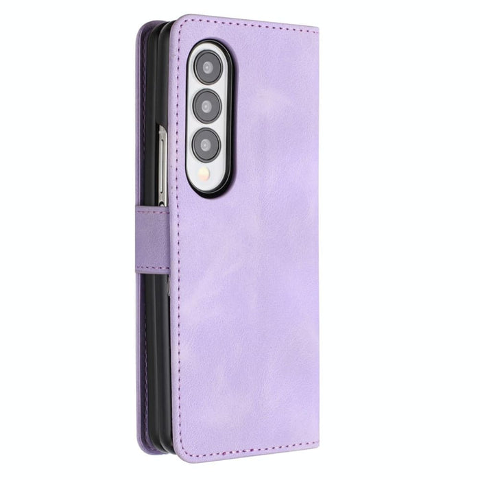 Leather Phone Case With Heart Pattern For Samsung Galaxy z