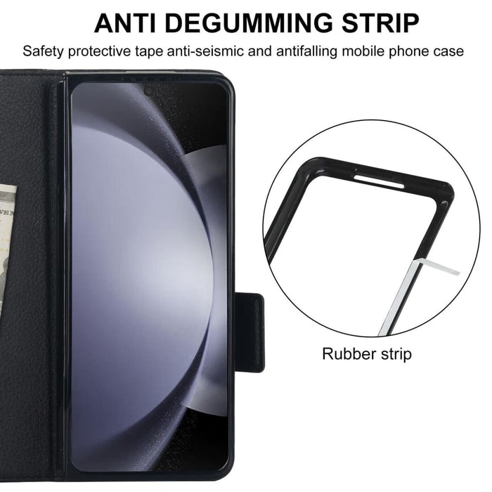 Leather Phone Case With Pen Slot For Samsung Galaxy z Fold 4