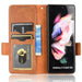 Leather Symmetrical Triangle Phone Case For Samsung Galaxy